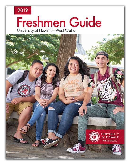 Sample of 2019 Freshmen Guide cover.