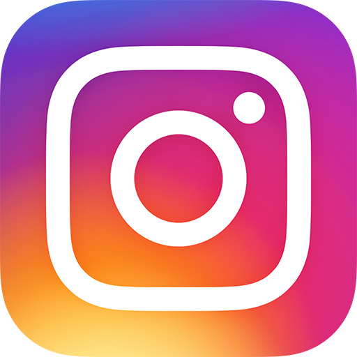 Instagram logo in color.