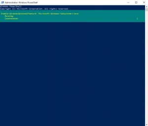 Powershell interface