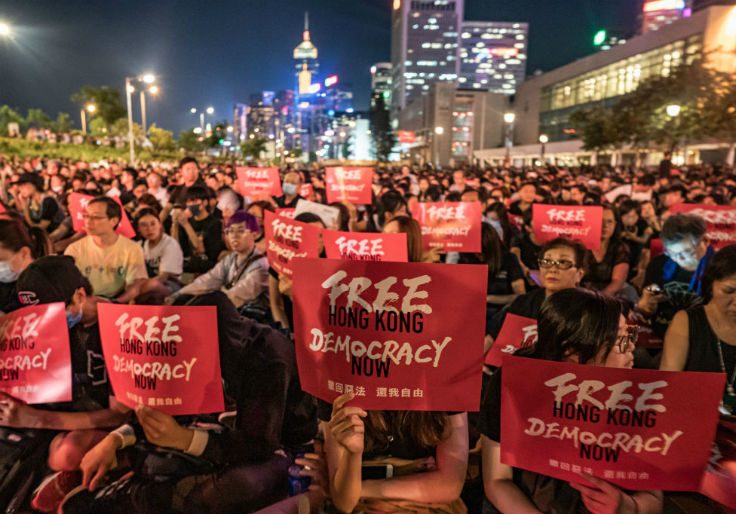 Image of Hong Kong protestors