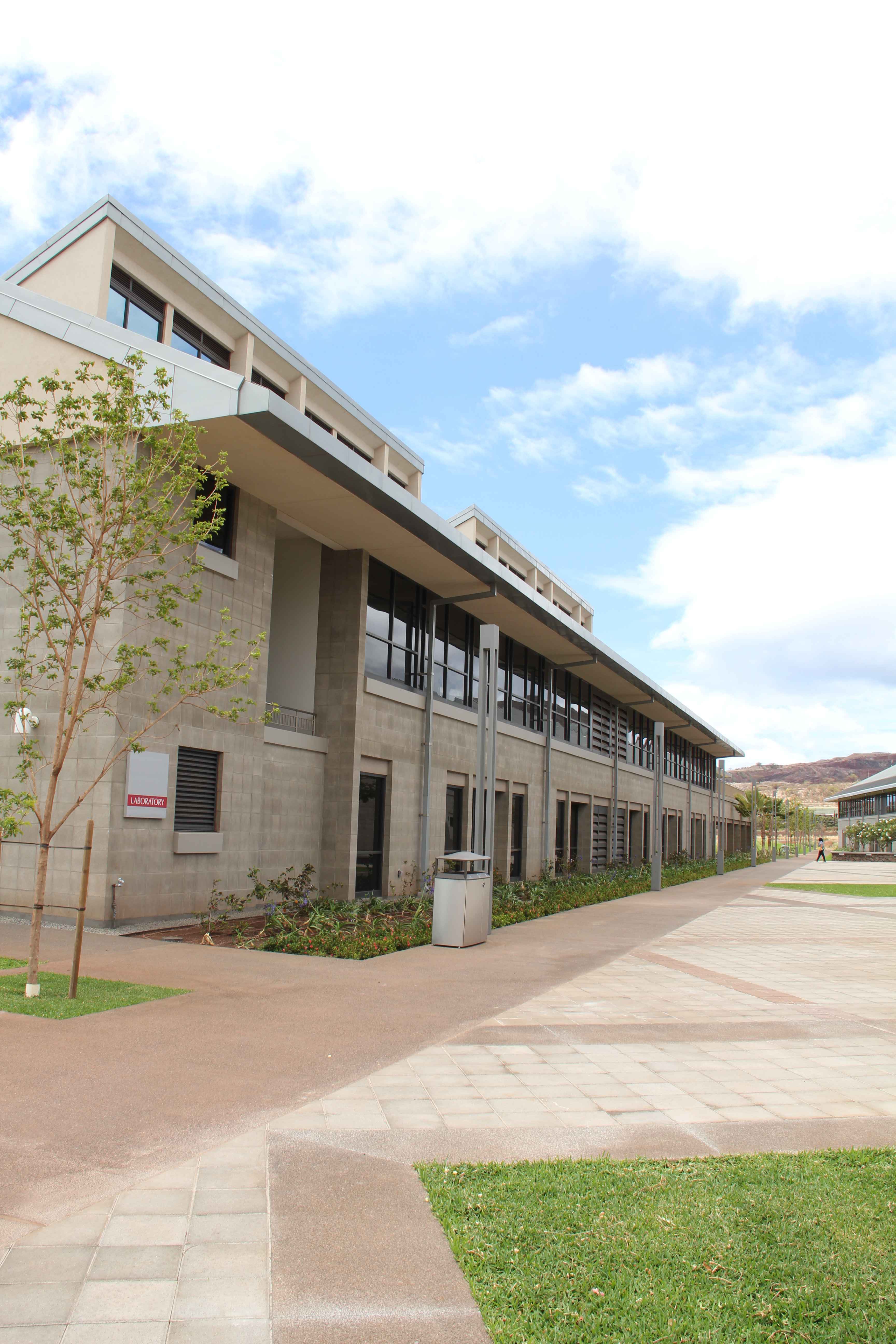 Photo of Building E on campus