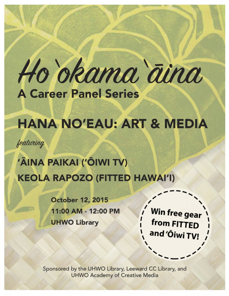 Hoʻokamaina Career Panel Series: Art and Media