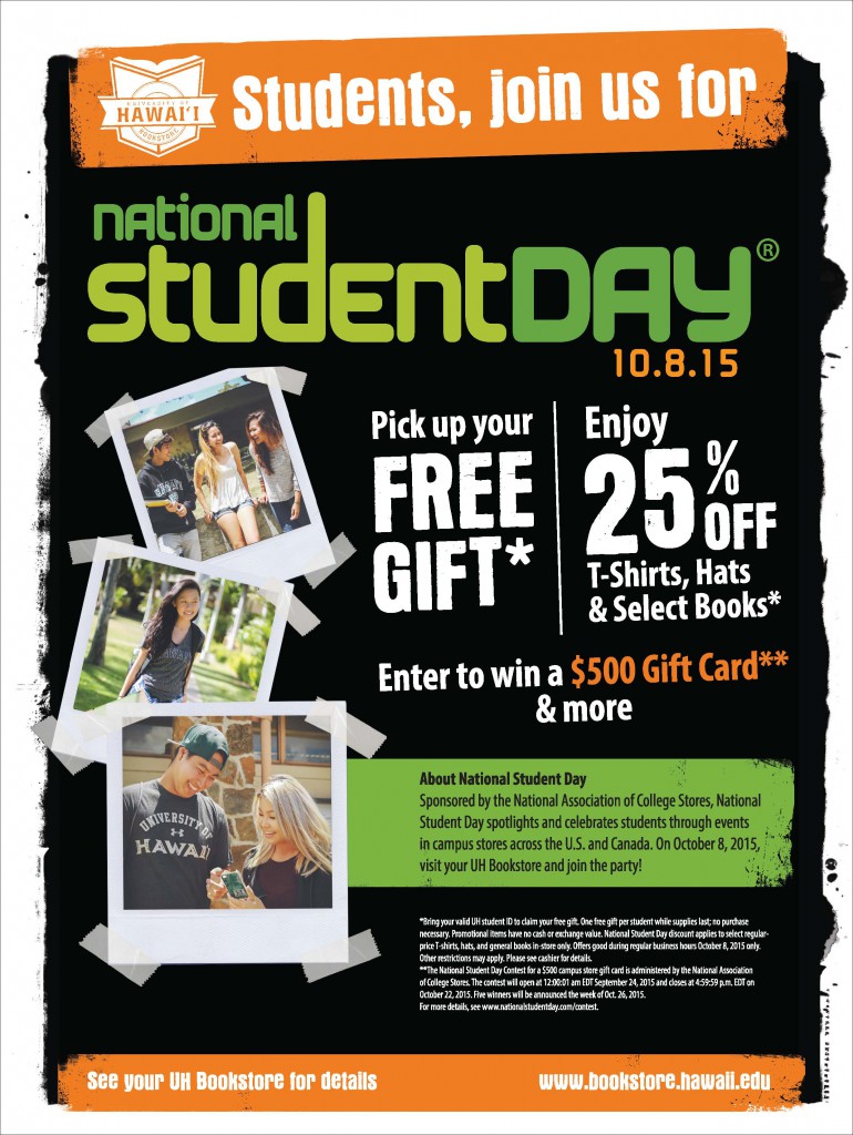 National Student Day Campaign 2015