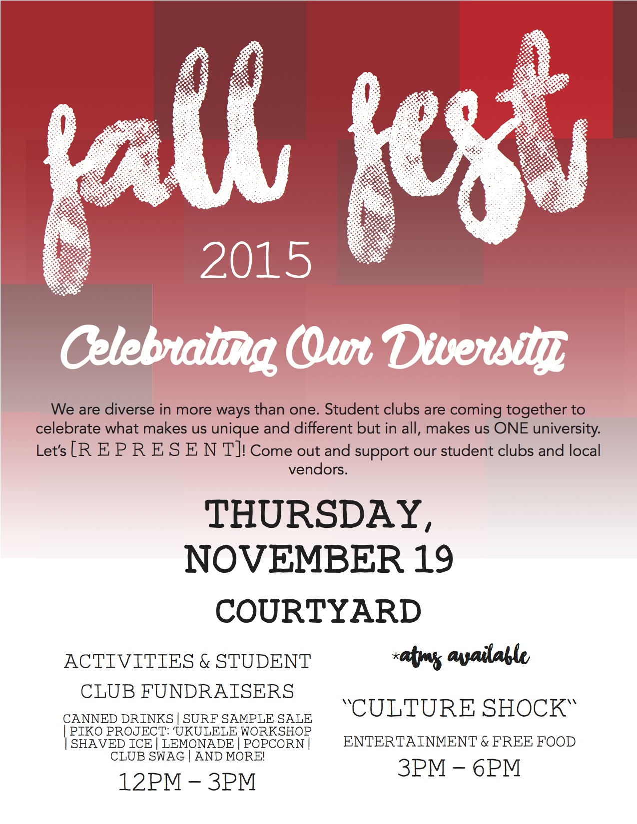 Fall Fest 2015 Flyer