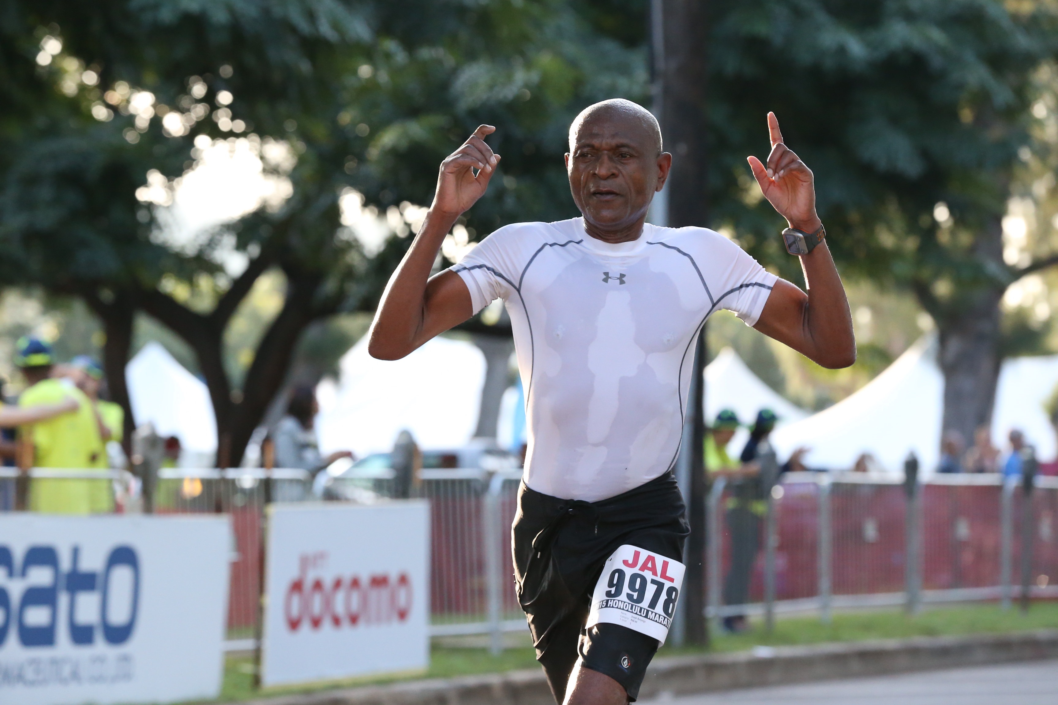 Honolulu Marathon - Joseph Bariyanga