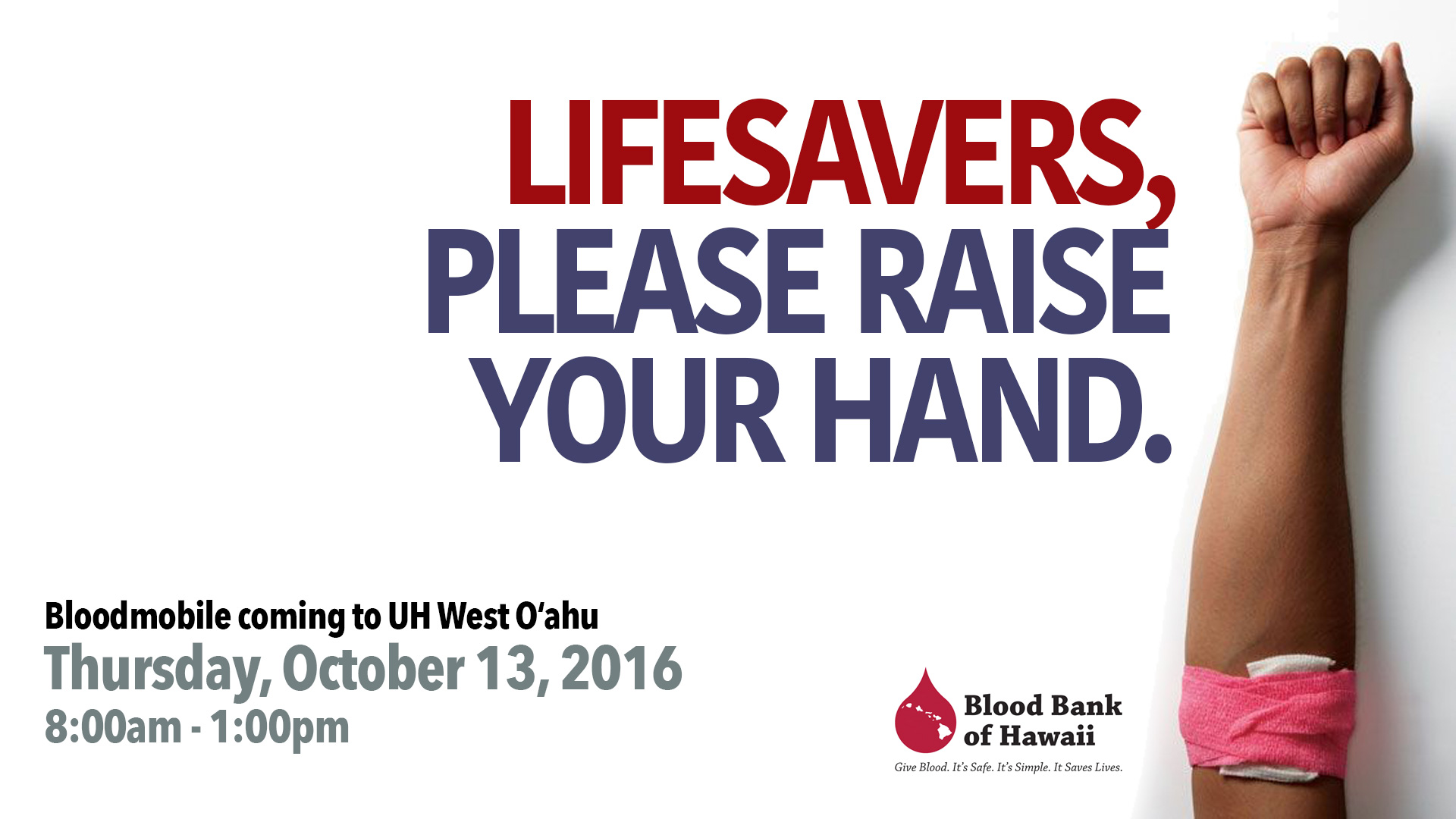 Blood Bank of Hawaii graphic