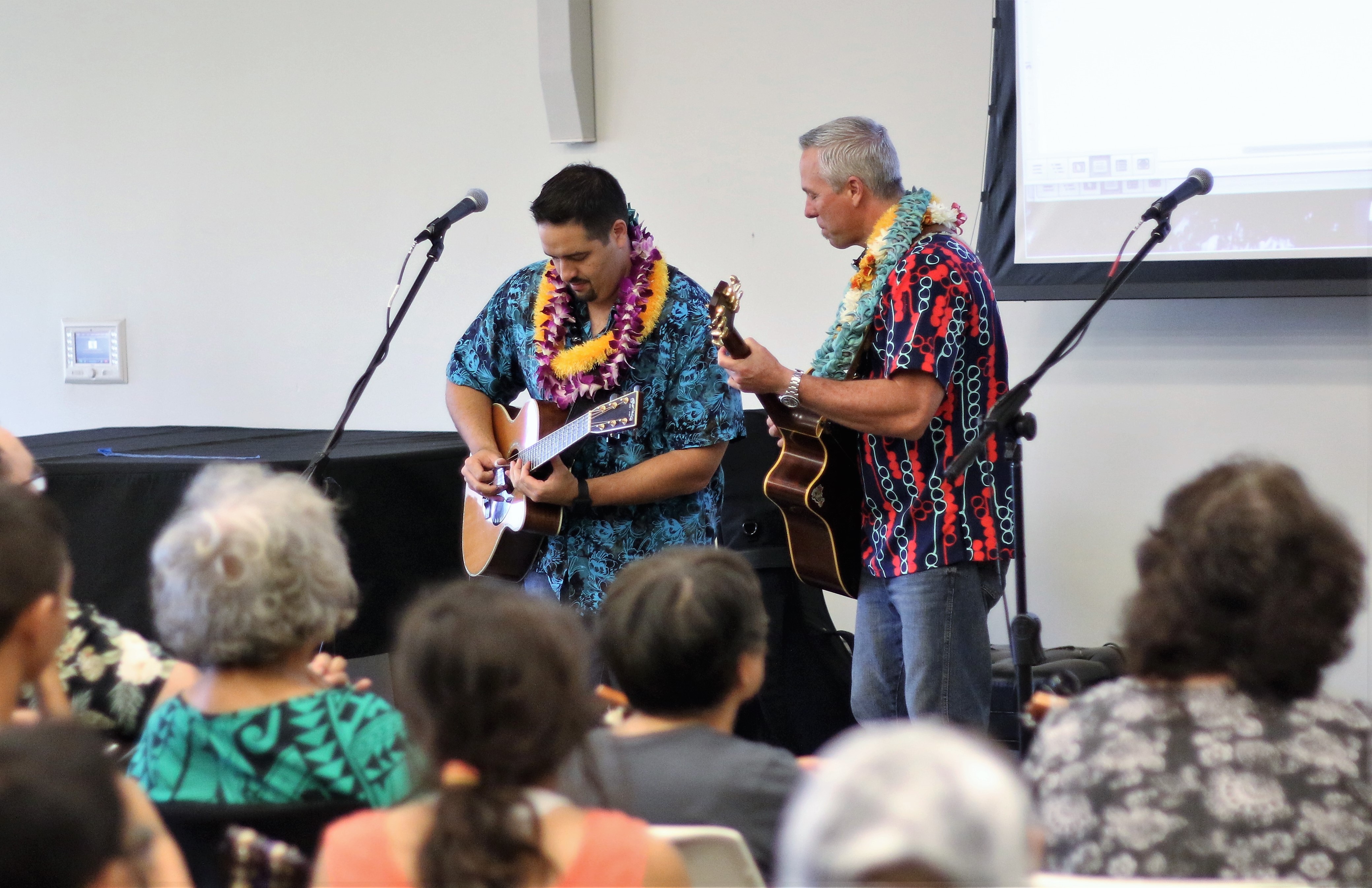 Kamuela Kimokeo and Bobby Moderow will appear at tomorrow's Hoʻokani Kulanui