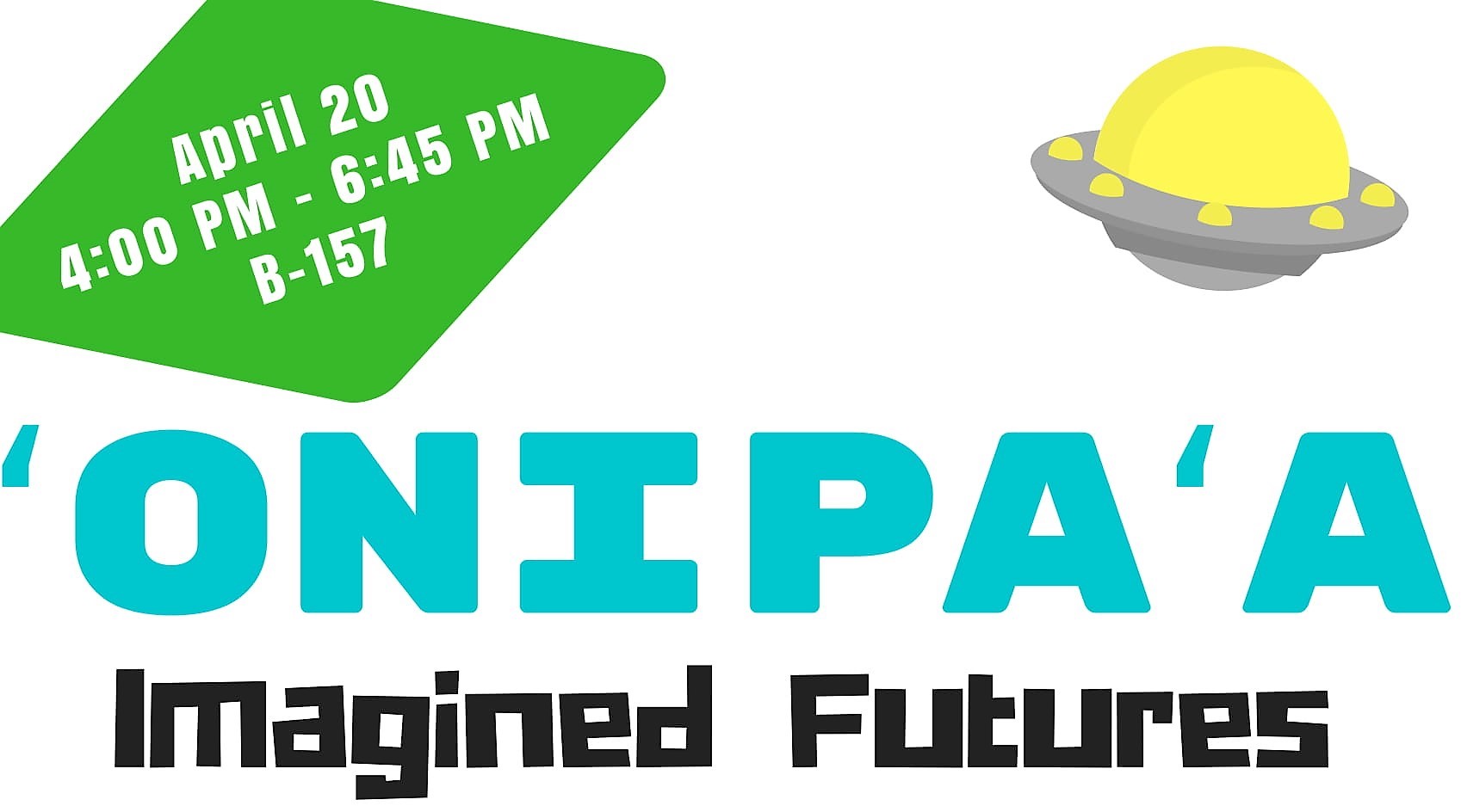 Onipaa Imagined Futures flyer