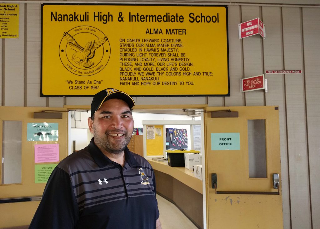 photo of Nanakuli High principal Darin Pilialoha