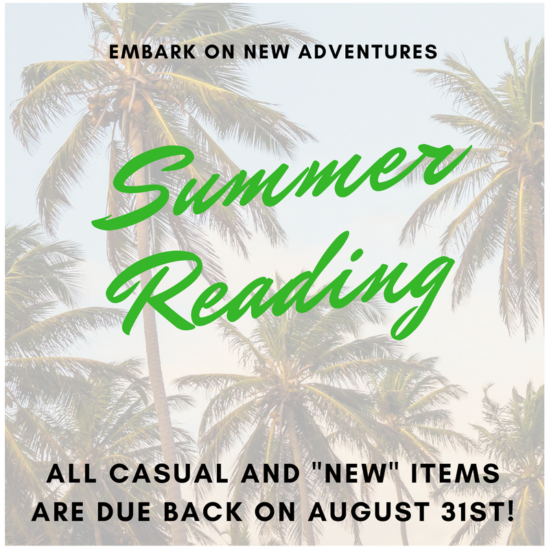 Image advertising Summer Reading 2018