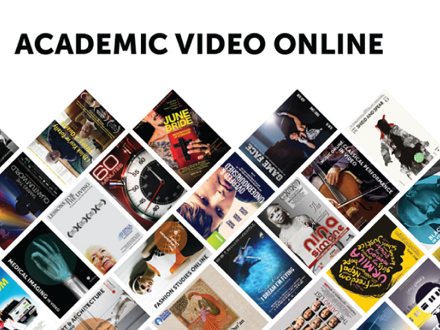New Streaming Service Available with Academic Video Online (AVON) – James &  Abigail Campbell Library
