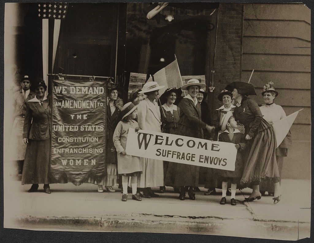 Suffrage Envoys From San Francisco