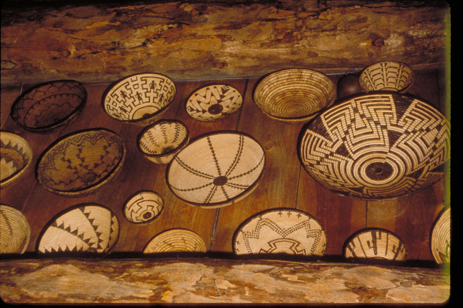 Navajo baskets