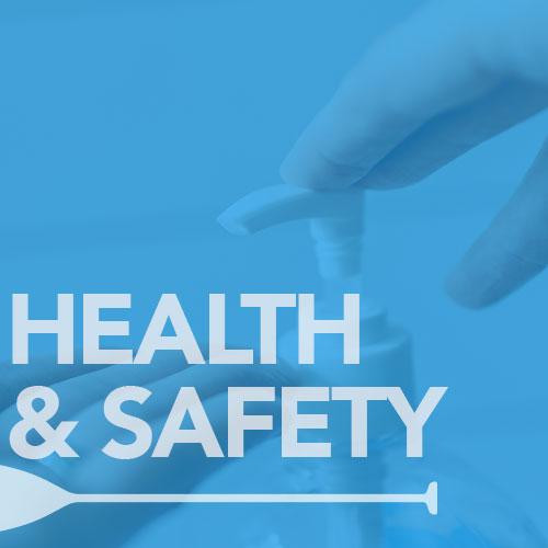 Health and Safety square graphic
