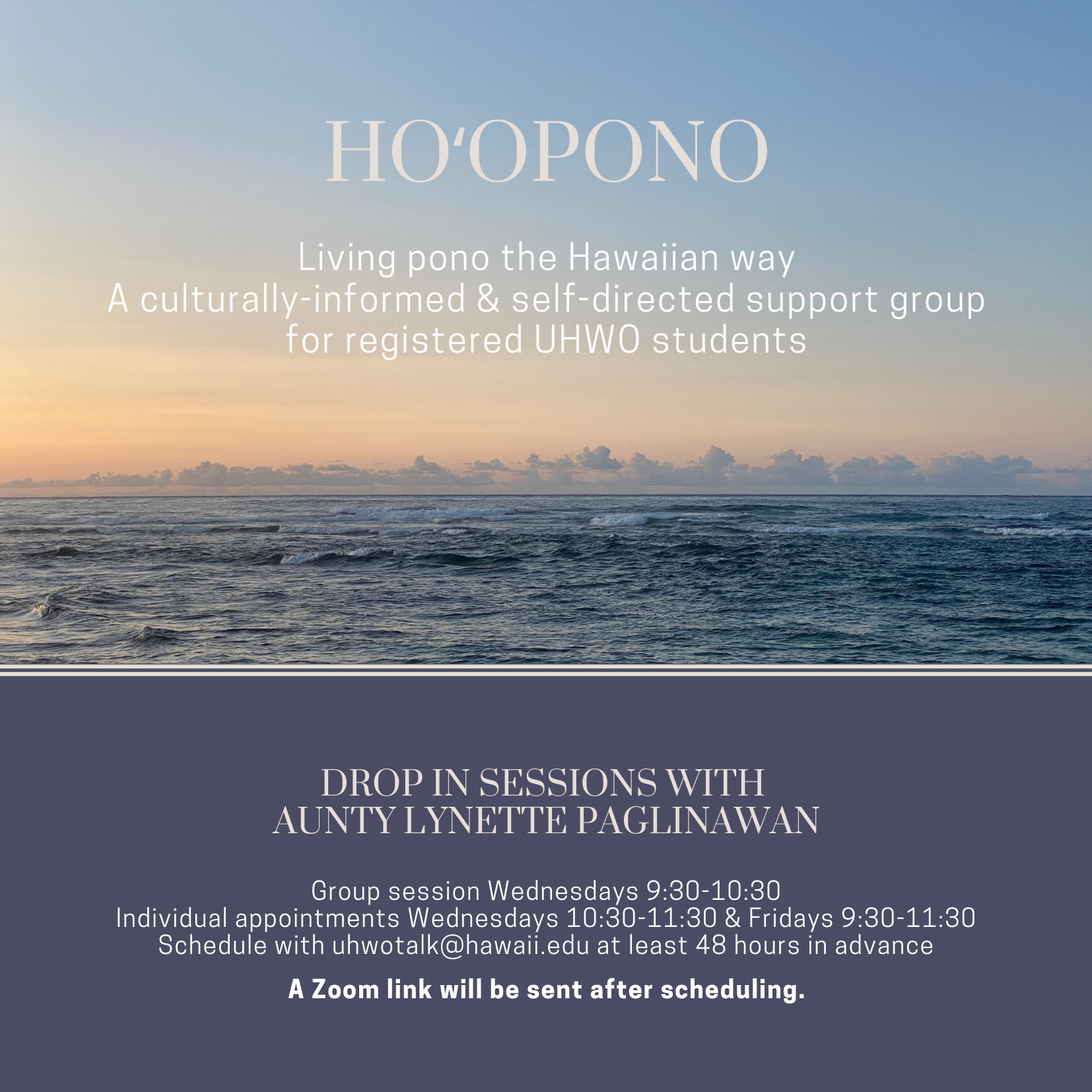 Hoopono flyer.