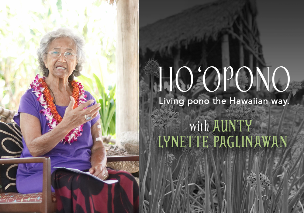 Hoopono fyer with Aunty Lynette Paglinawan
