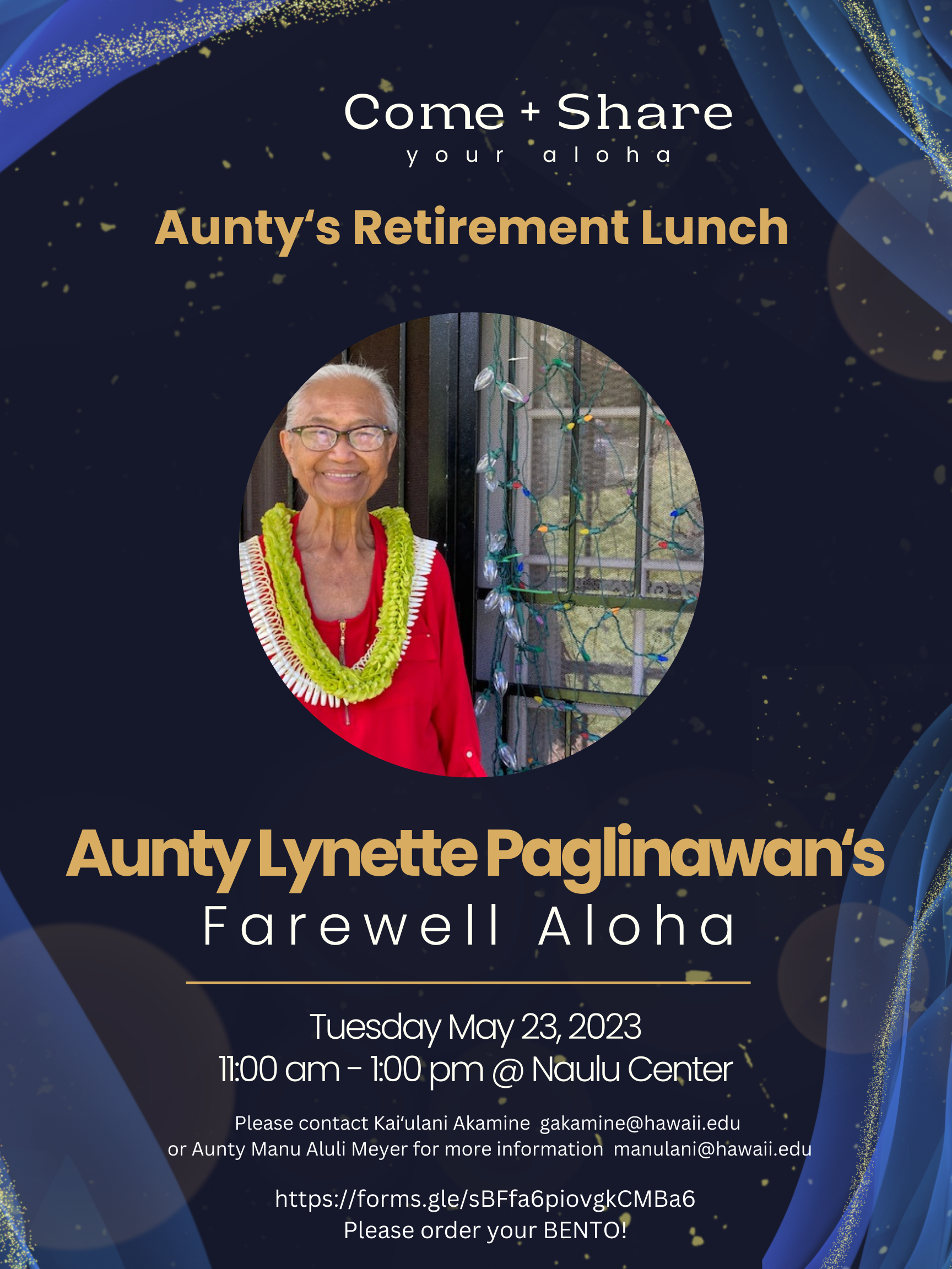 Event flyer.