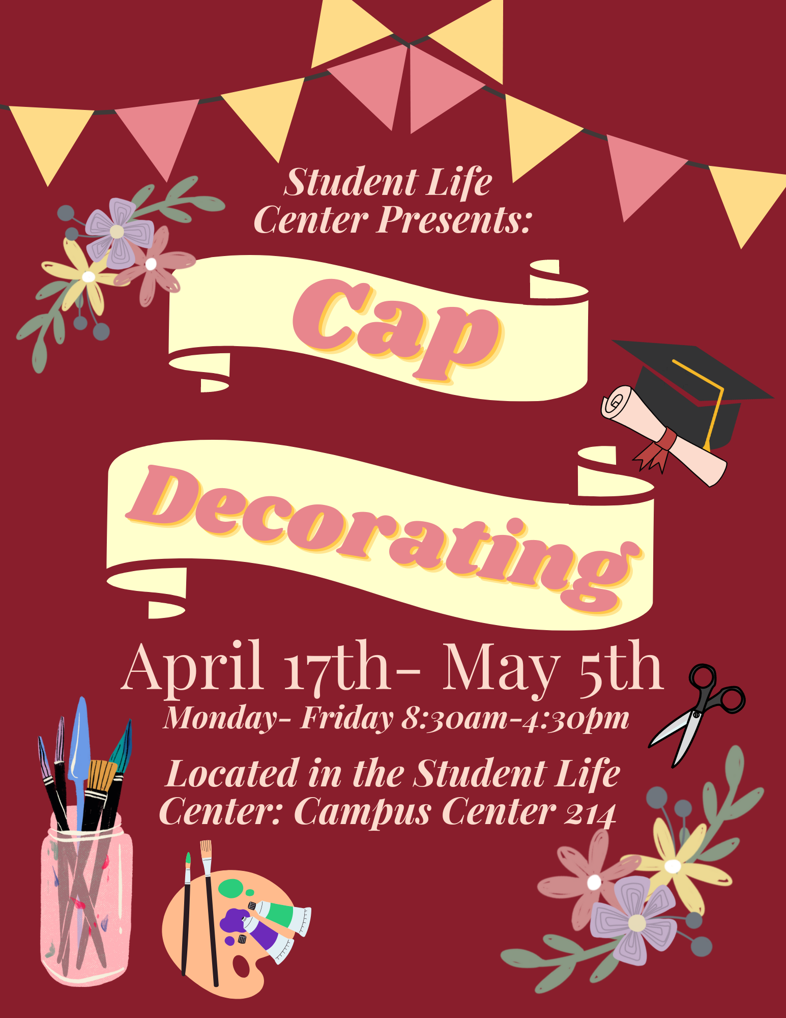 Event flyer.