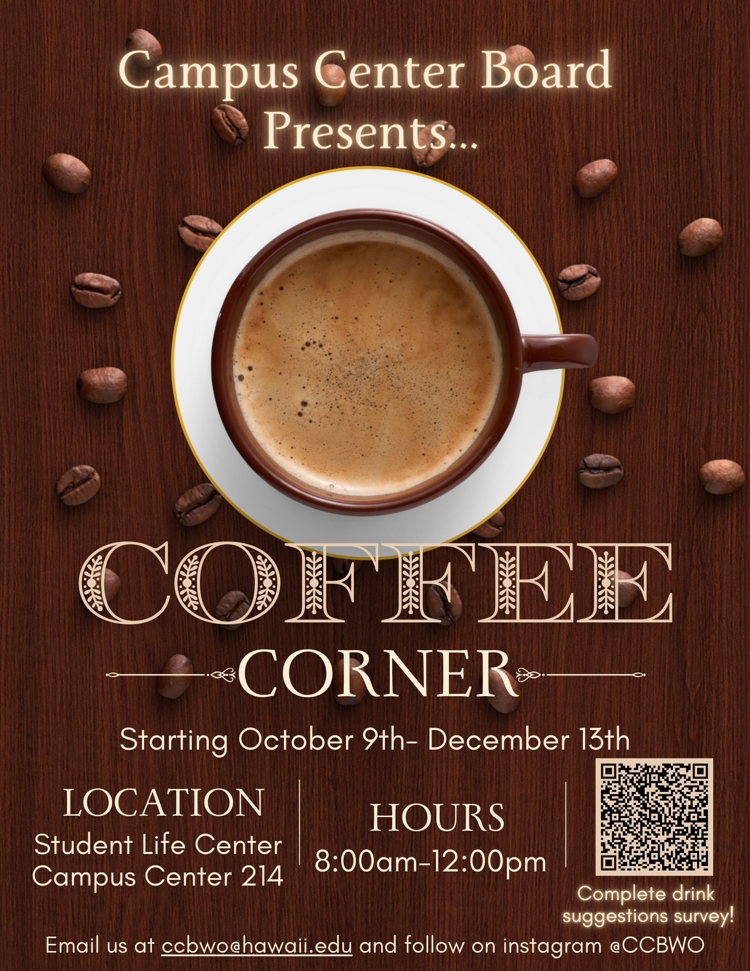 Event flyer.