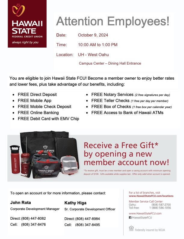 Event flyer.