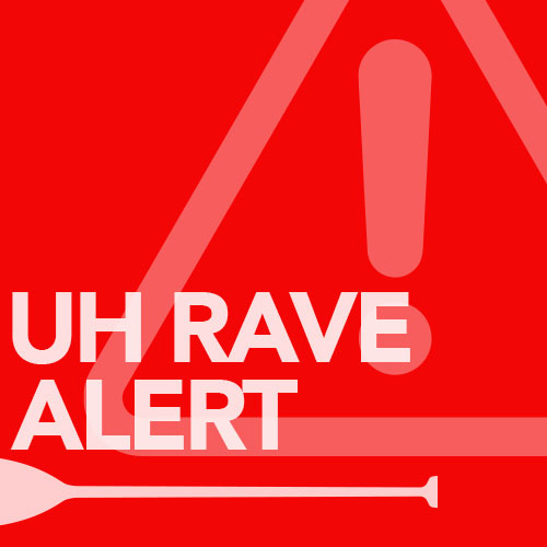 UH RAVE Alert Square graphic