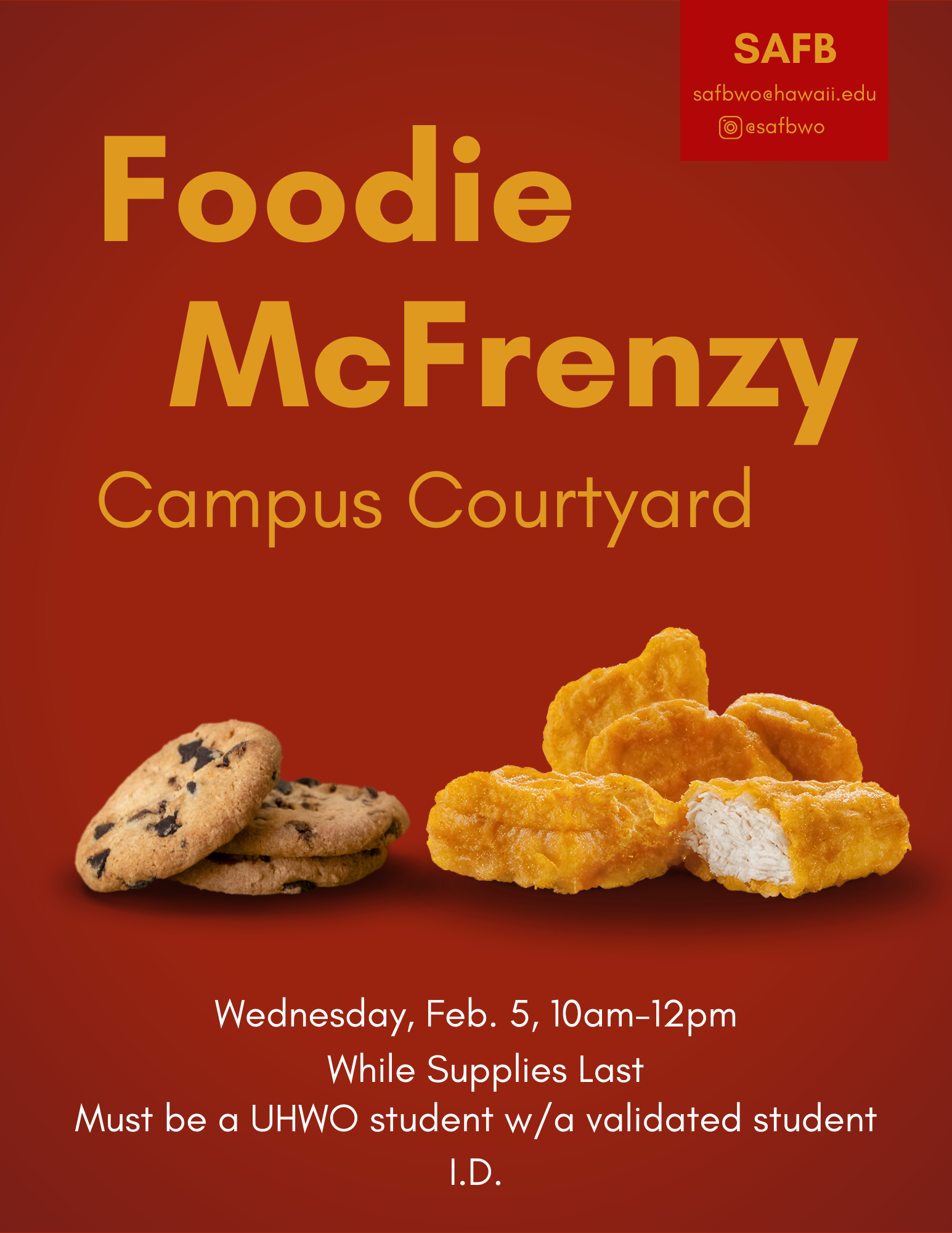 Event flyer.