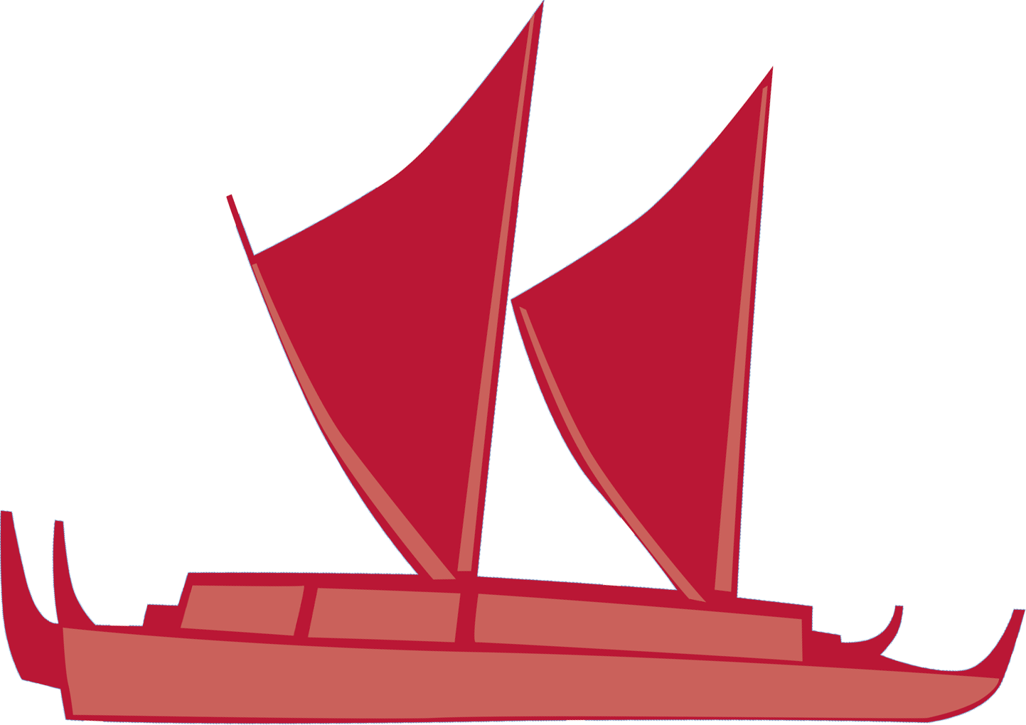 Computer graphic of a Canoe