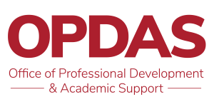 Office of Professional Development and Academic Support logo